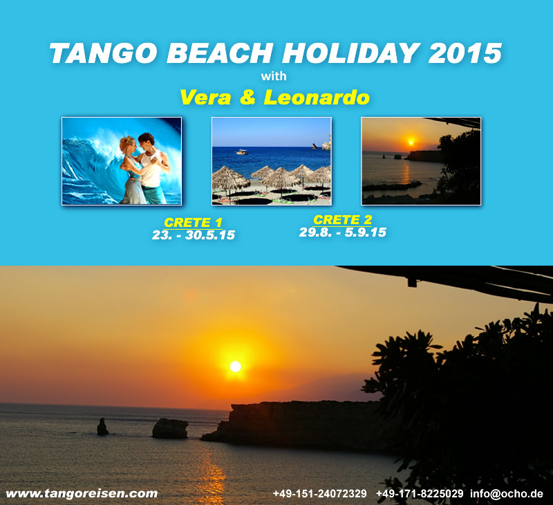 TANGO BEACH HOLIDAY - TANGO SUN & SEA with VERA & LEONARDO - TANGO, SUN & SEA with MURAT & MICHELLE